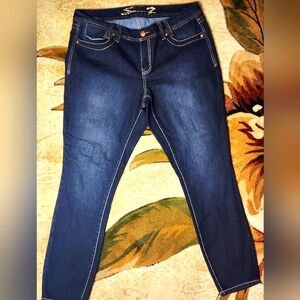 Women's Seven7 Brand Dark Denim Jeans